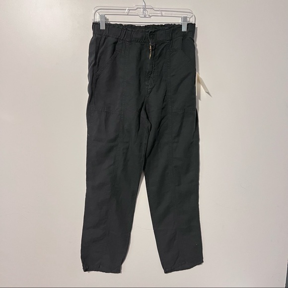 MOTHER the springy ankle Casual Pants faded black 1582 - Picture 2 of 10